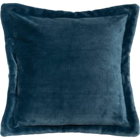 Flanellkissen Cuddly Blau Ägäisch 53x53cm - Atmosphera créateur d'intérieur (1/3)