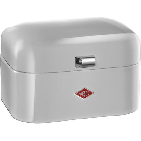 Wesco Single Grandy grau Brotbox aus Stahl modernes Design (1/3)