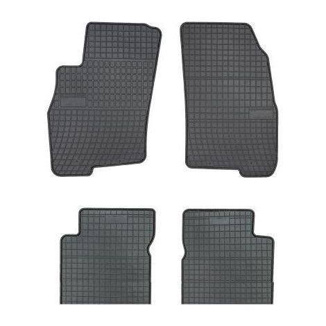Tapis de sol en caoutchouc pour Alfa Romeo Mito (2008-2018)