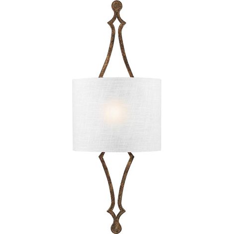 Elstead Tilling - 1 Licht Innenwandleuchte Blattgold, E27 (1/5)