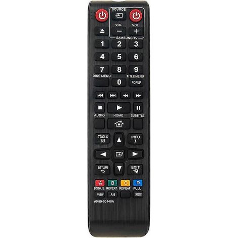 Batteriebetriebene drahtlose Infrarot-Fernbedienung für Samsung Blu-ray/DVD-Player AK59-00149A (1/4)