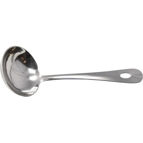 Servierlöffel Edelstahl Saucenkelle Bratenlöffel 20 cm Küchenutensil (1/2)