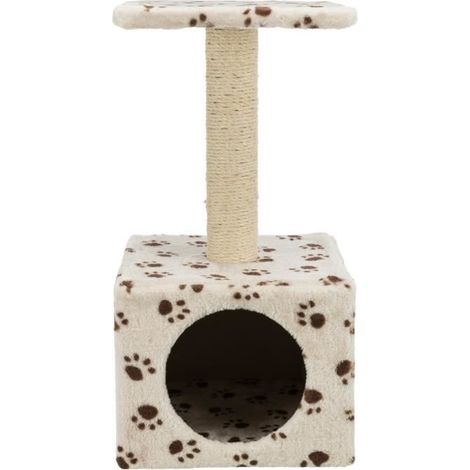 Trixie Kratzbaum Zamora beige/Pfotenmotiv 60 cm