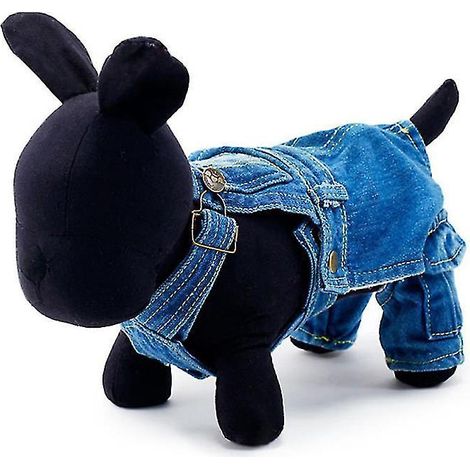 Combinaison pour animaux de compagnie (1 pièce) en jean