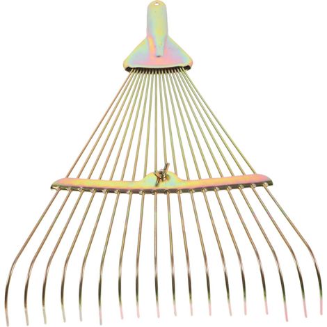 Râteau à Aiguilles de Pin pour Pelouse et Jardin Outil de Jardinage pour Ramasser et Débris Râteau Portable (1/5)