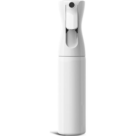 Leere Wassernebel-Sprühflasche, leere Sprühflasche, nachfüllbar, zum Reinigen von Haarsprühern, Friseurprodukten (300 ml (2 Stück)), weiß, 25 x 5,8 cm (1/5)