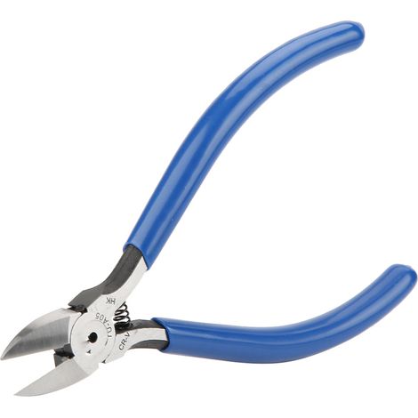 Pince coupante pour câble électrique de 12,5 cm, pince coupante latérale, pince à bec plat, outil à main (1/5)