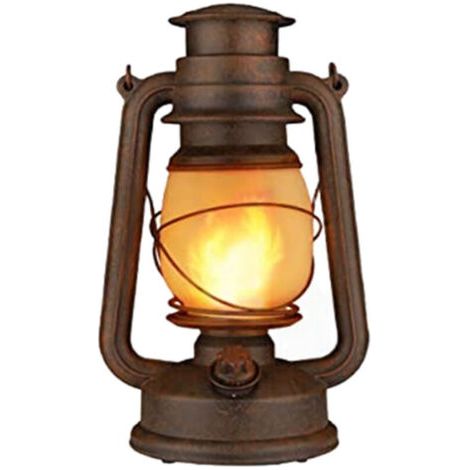 Vtizikl Lampe Lanterne LED Décorations Maison Lumières Sans Fil à Piles, Lanterne Extérieure, Design Rétro, Lanterne de Camping, Lampe à économie D'énergie pour le Porche/Terrasse/Jardin/Camping/Maria (1/5)