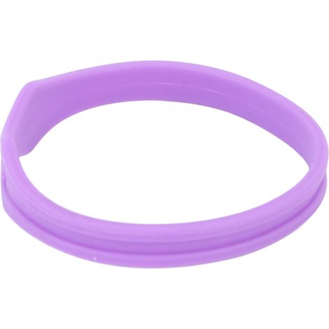 Silikon-Kniebandage zur Unterstützung der Kniescheibe und der Sehne, fördert die Regeneration beim Basketball und Fußball (lila). (1/5)