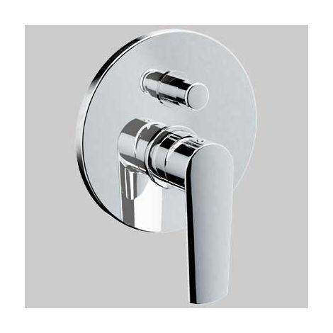 MONOCOMANDO DOCCIA INCASSO CON DEVIATORE KLINT  Cromo     EURORAMA