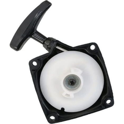Arrancador de cuerda con disco de arranque manual para desbrozadoras de 33 cc, 43 cc, 47 cc, 49 cc y 50 cc, repuestos (1/5)