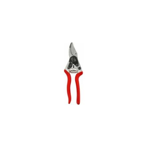 Sécateur à une main (Sécateurs pour moyenne main, Longueur 195 mm, La tête de coupe, poignées en aluminium),