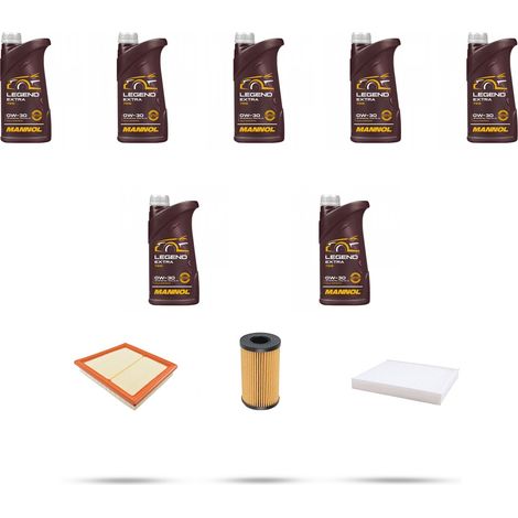 Kit tagliando 4 FILTRI e 6L OLIO compatibile con Mazda 6 (GH) 2.2 CD 95kw dal 2010 (1/5)