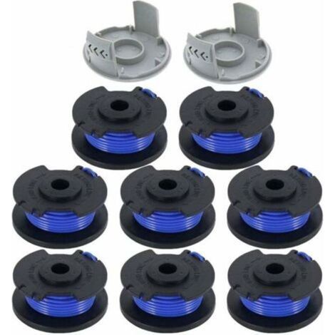 ALLIANDISBobines de Fil de Rechange pour débroussailleuse Compatible Ryobi One+ AC14RL3A Remplacement du fil de coupe et du câble de coupe de la tête faucheuse à bobine (1/4)