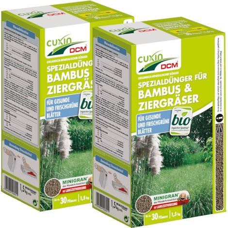 Engrais pour bambous Cuxin 3 kg - Engrais pour graminées ornementales - Engrais pour plantes de bassin - Engrais pour plantes