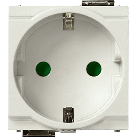 VIMAR - 17038.B SICURY 2P+T 16A Enchufe alemán blanco