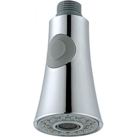 Cuarto de baño moderno grifo de la cocina Pull Out spray cabezal universal de 1/2-pulgada grifo Cabeza de parte de reemplazo (1/5)