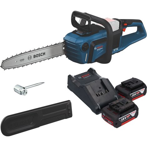 Bosch GKE 18V-40 Professional Tronçonneuse à chaîne sans fil 18 V 40 cm Brushless ( 06008D3000 ) Solo - sans batterie, sans chargeur