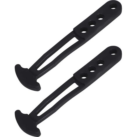 Lot de 2 élastiques pour échelle de bateau avec trous réglables, sangle de fixation réglable pour échelles de bain, bateaux gonflables et yachts (1/5)