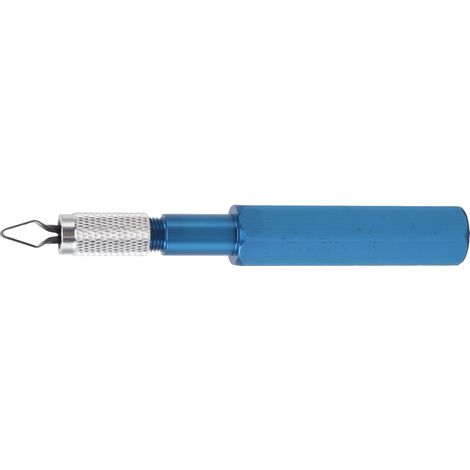 Couteau à parer pour sols, lame en acier rapide, outil de coupe professionnel pour le soudage et la réparation de sols en PVC et plastique dans le secteur de la construction. (1/5)