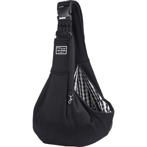 Sac à dos pliable pour chien, sac respirant pour animaux de compagnie, sac messager (1/5)
