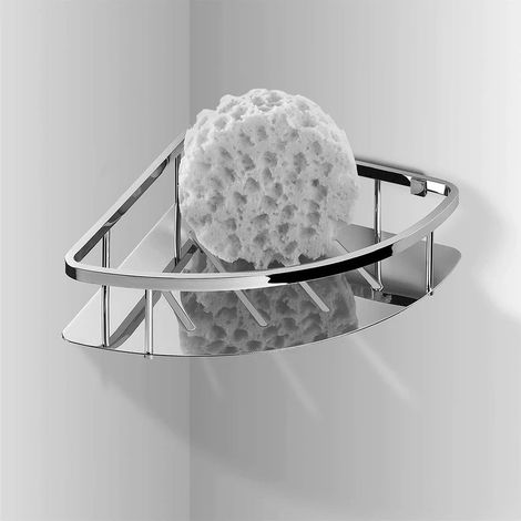 Colombo Design Angolare triangolare sganciabile per box doccia, finitura cromo B96420CR (1/3)