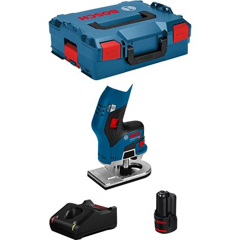 Kantenfräse BOSCH GKF 12V-8 (1 x 3,0 Ah + GAL12V-40 + L-Boxx 136) (1/5)
