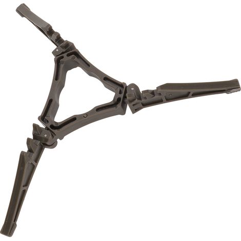 Support universel pliable pour bouteille de gaz - Stabilisateur portable pour réchaud de camping, barbecue et pique-nique (1/5)