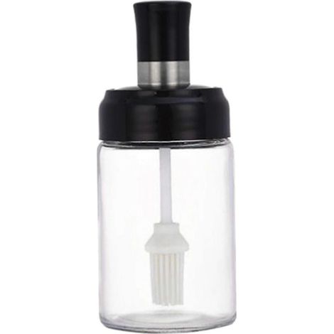 Pot à épices en verre avec couvercle, récipient de rangement pour sel assaisonné et autres condiments de cuisine (1/5)
