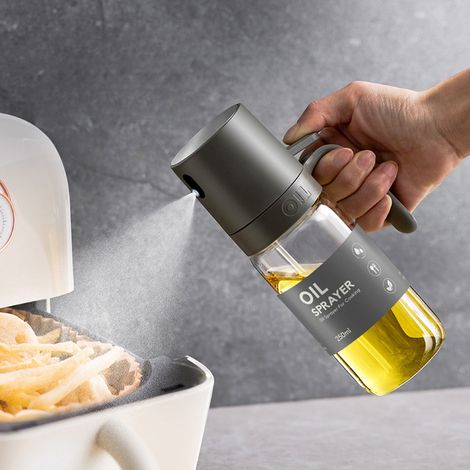 Spray Huile - Pulvérisateur Huile Verre - Pour Cuisine Intérieure et Extérieure Barbecue Camping - 250 ml (1/5)