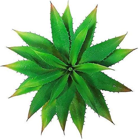 Vert-plante Artificielle Alos Vera - 30,5 Cm De Large Pour Dcoration Intrieure Et Extrieure, Jardin Et Salle De Bains (1/5)