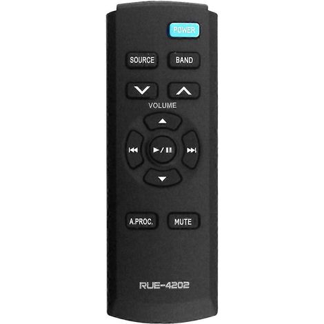 Télécommande de remplacement RUE-4202 pour autoradios Alpine CDE-HD137BT, CDE-HD138BT, CDE-HD148BT, CDE-164BT, CDE141, UTE93DAB et CDE-190R (1/5)