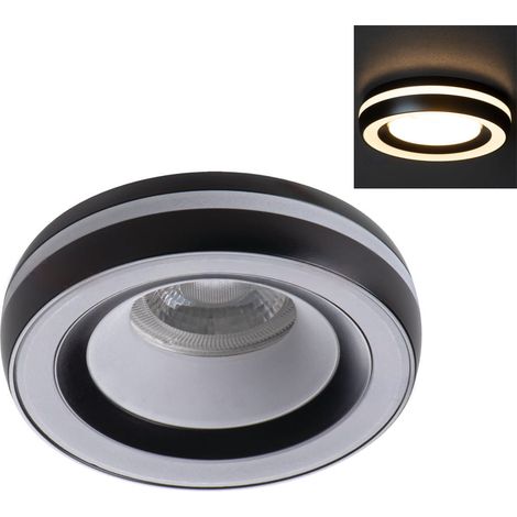 Faretto incasso Kanlux ELICEO bianco/nero GX5.3 GU10 (1/4)