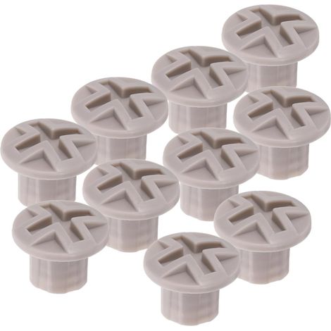 10pièces Cache-vis Coulissants Plastique Lot pour Fixation Toboggans Garçon Fille Diamètre Intérieur Réparation Équipements Jeux (1/5)