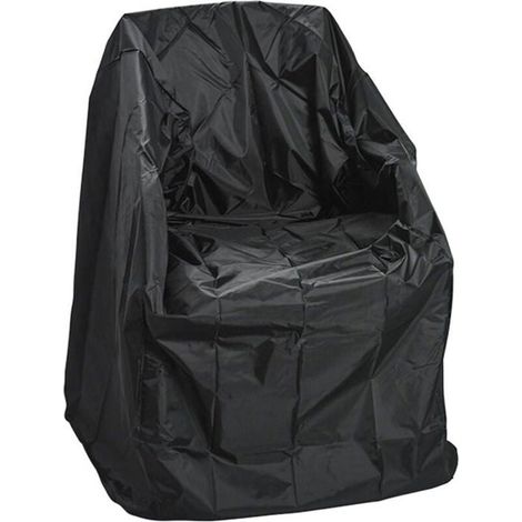 Schutzhülle für Gartenmöbel, geeignet für stapelbare Stühle, Maße 65x65x120/80 cm.