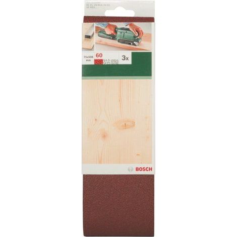 BOSCH Accessoires - 3 bandes abr. 75x508mm rw b&d g60 - (1/5)