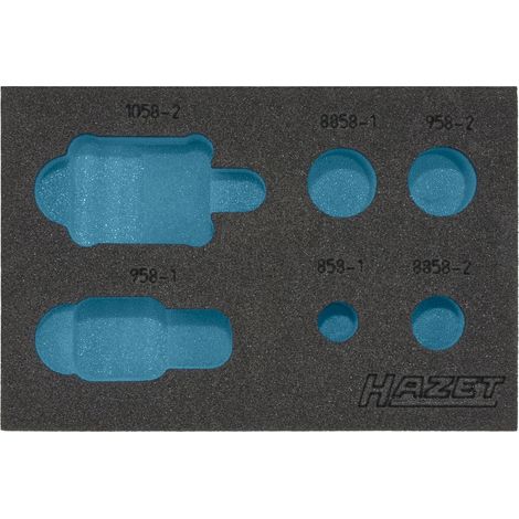 Hazet 2-Komponenten Weichschaumeinlage 163-217L, (LxB) 172 x 114 mm (1/3)