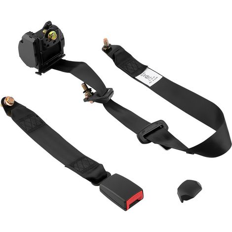 Ceinture de sécurité rétractable 3 points – Installation facile – Matériau ABS – Longueur max 3000 mm – Résistance à la traction 14700 N