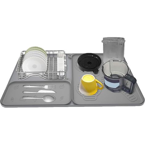 Tapis de bar à café en silicone - antidérapant pour comptoir de cuisine et (1/5)