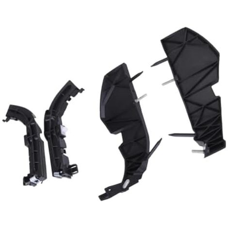 Für Dodge Challenger 2015–2022: Schwarzes ABS-Kunststoff-Stoßstangenhalterungsset, Frontschürzen-Stützclip, ersetzt 68024342aa (1/5)