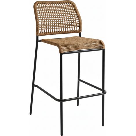 Tabouret SOLEA en style naturel pour extérieur