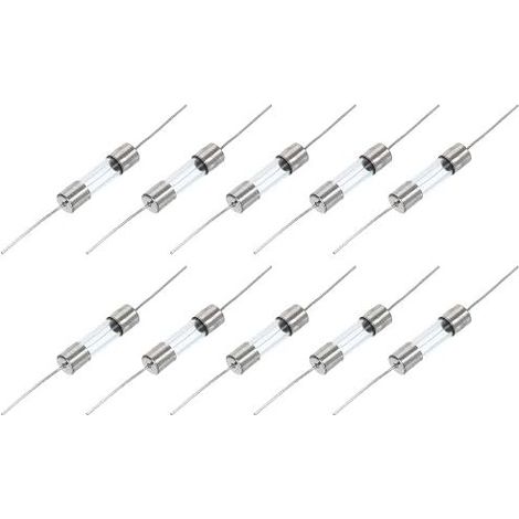 QUARKZMAN Glasrohrsicherungen 5x20mm 10A 250V F10A (1/5)