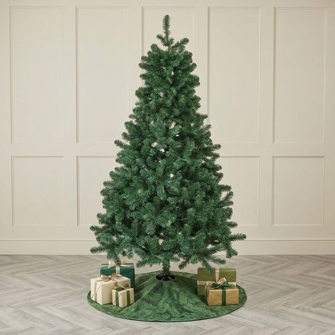 6ft King Pine Artificial Christmas Tree (1/2)
