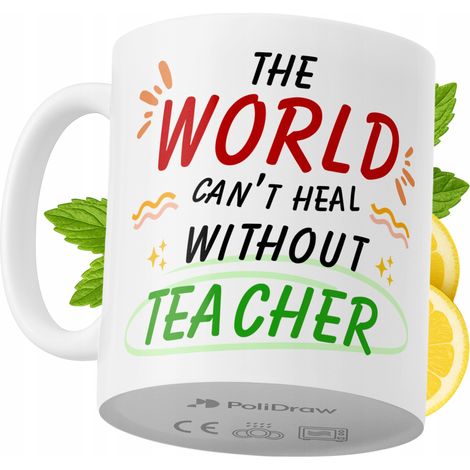 Lustiger Becher für Lehrer – Kaffee- oder Teebecher mit witzigem Textdesign – ideal für Geburtstage, Namenstage, Feiertage und besondere Anlässe. Hochwertiger Becher für Zuhause, Büro und Arbeit. Farb