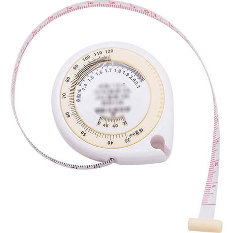 Rouleau Mètre Rétractable - Pour Mesure Corporelle et Vêtements - Précis Portable Léger - ABS - 1 Pièce (1/5)