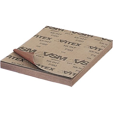 Brown Carta Vetrata 230X280Mm Grain Vsm 400