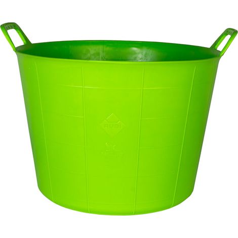 Cestino di plastica verde n° 3 40 litri