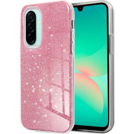 Carcasa COOL para Samsung A266 Galaxy A26 5G Glitter Rosa