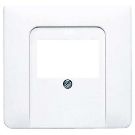 Jung Cache pour boîtes de connexion TAE, 1 fois, thermoplastique, série CD, blanc alpin CD 569 T WW
