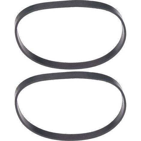 Lot de 2 pneus de scie à ruban en caoutchouc noir de rechange, largeur 13 mm, épaisseur 3 mm, pour roue de travail du bois de 8 pouces. (1/5)